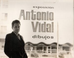 Antonio Vidal, dibujos, Galería La Rampa, La Habana